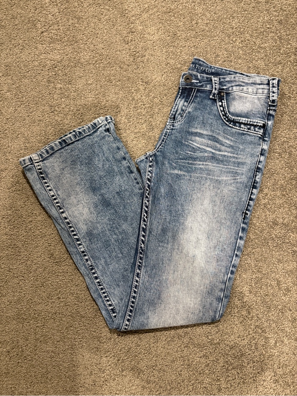 Cowgirl Tuff Boot Cut Jeans 30/35